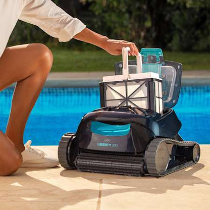 Dolphin Liberty 200 Cordless Robotic Pool Cleaner (Up to 10m Pools)
