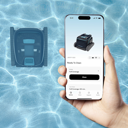 Dolphin Liberty 600 Cordless Robotic Pool Cleaner (Up to 15m Pools)
